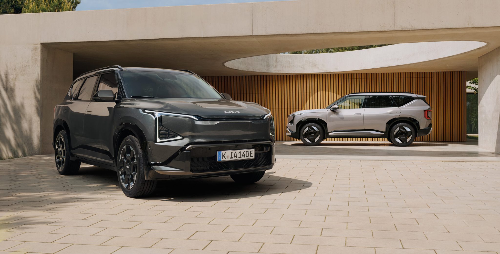 Täysin uusi täyssähköinen SUV Kia EV5.